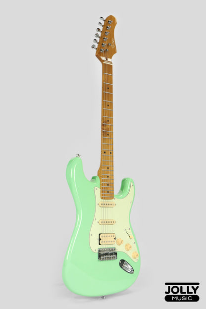 Smiger L-G2 PRO HSS S-Style Electric Guitar High Grade - Surf Green