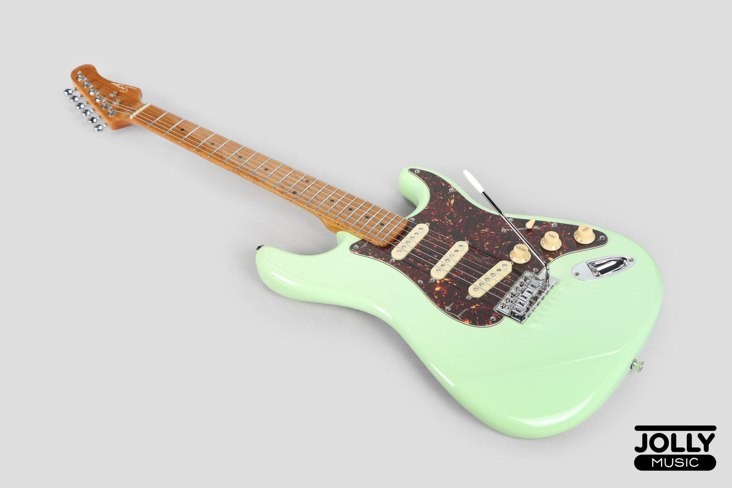 Smiger LG-2-PRO-S S-Style Electric Guitar - Pastel Green