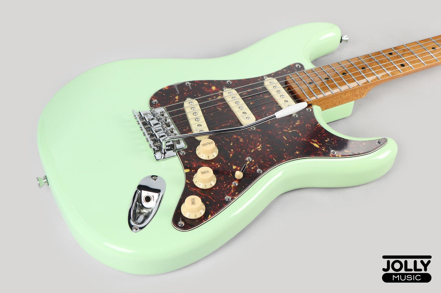 Smiger LG-2-PRO-S S-Style Electric Guitar - Pastel Green