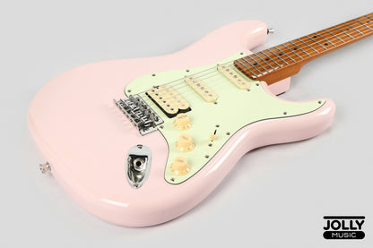 Smiger L-G2 PRO HSS S-Style Electric Guitar High Grade - Shell Pink