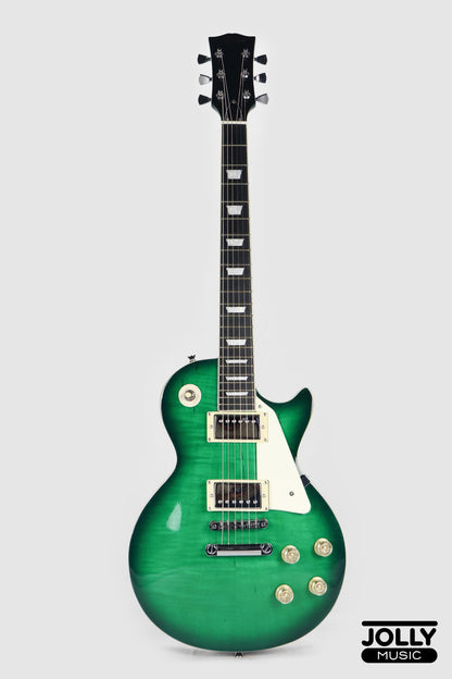 Smiger L-G9-P1 Les Paul Electric Guitar - Green