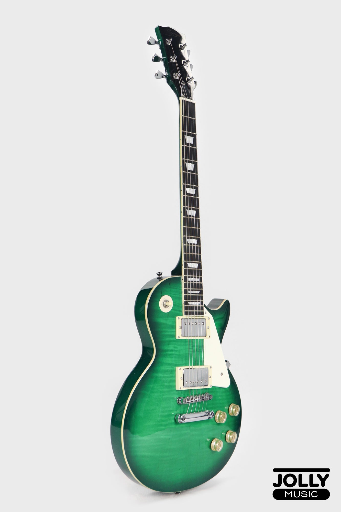 Smiger L-G9-P1 Les Paul Electric Guitar - Green