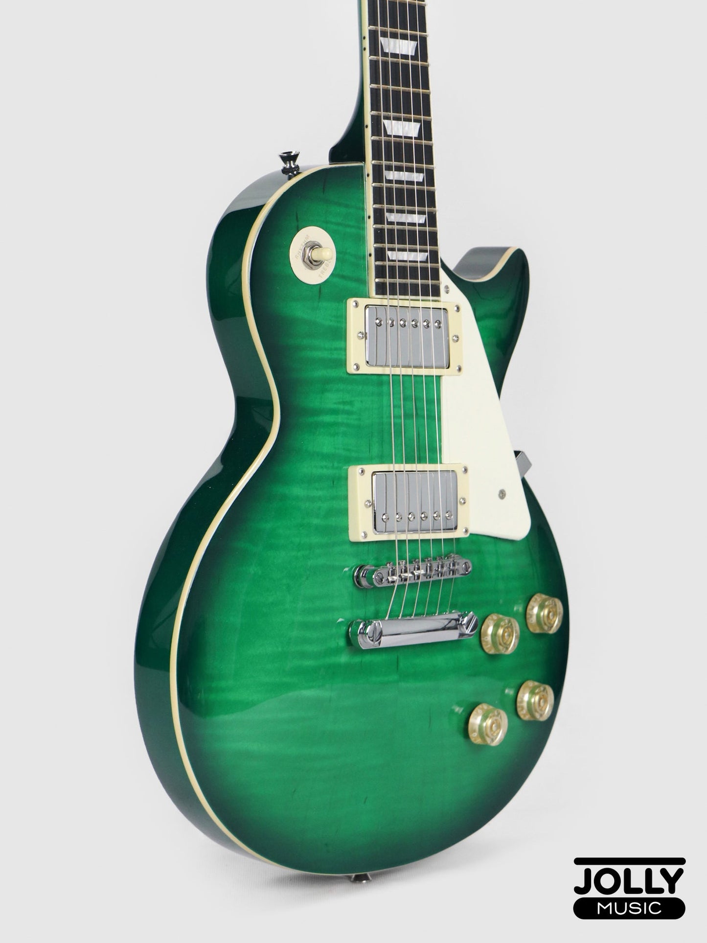 Smiger L-G9-P1 Les Paul Electric Guitar - Green