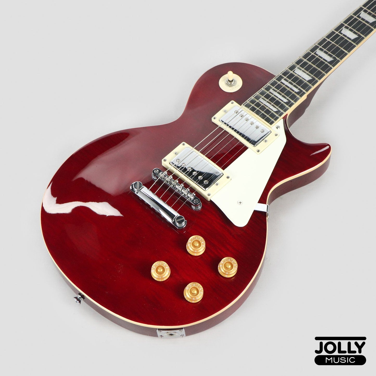 Smiger L-G9-P1 Les Paul Electric Guitar - Red