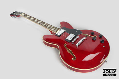 Smiger S-G16 Semi-Hollow Electric Guitar - Red