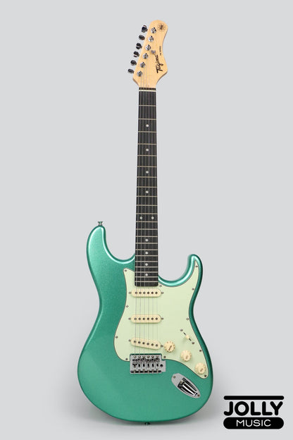 Tagima TG-500 S-Style Woodstock Series - Metallic Surf Green