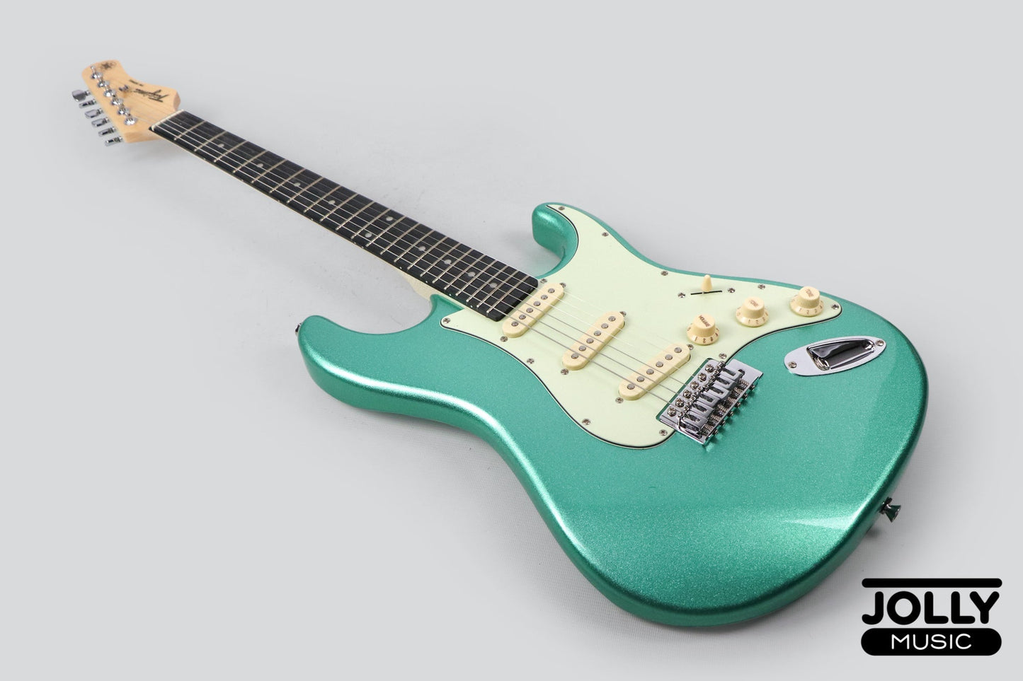 Tagima TG-500 S-Style Woodstock Series - Metallic Surf Green