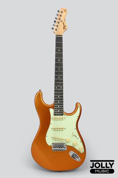 Tagima TG-500 S-Style Woodstock Series - Metallic Yellow Gold