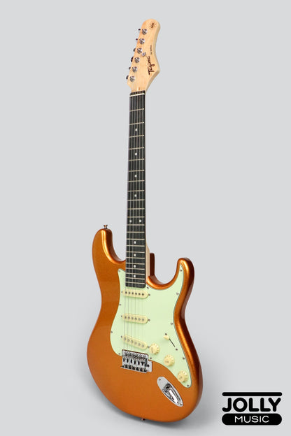 Tagima TG-500 S-Style Woodstock Series - Metallic Yellow Gold