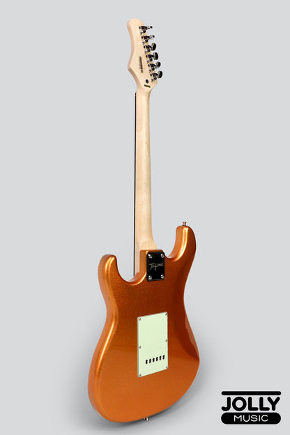 Tagima TG-500 S-Style Woodstock Series - Metallic Yellow Gold