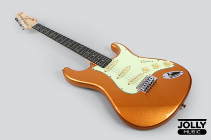 Tagima TG-500 S-Style Woodstock Series - Metallic Yellow Gold