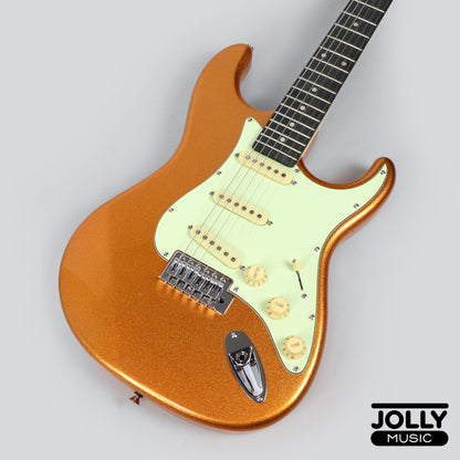 Tagima TG-500 S-Style Woodstock Series - Metallic Yellow Gold