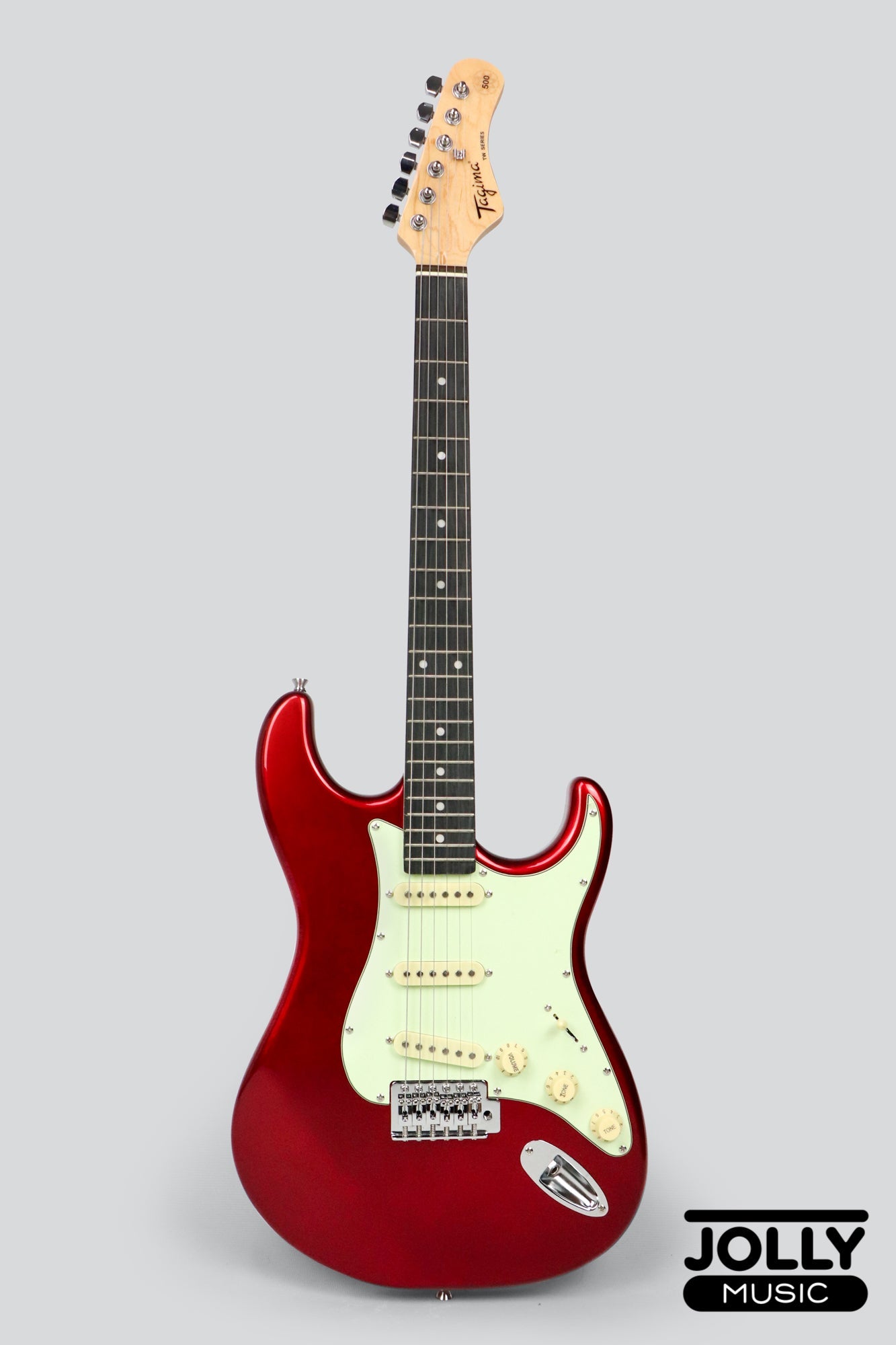 Tagima TG-500 S-Style Woodstock Series - Candy Apple