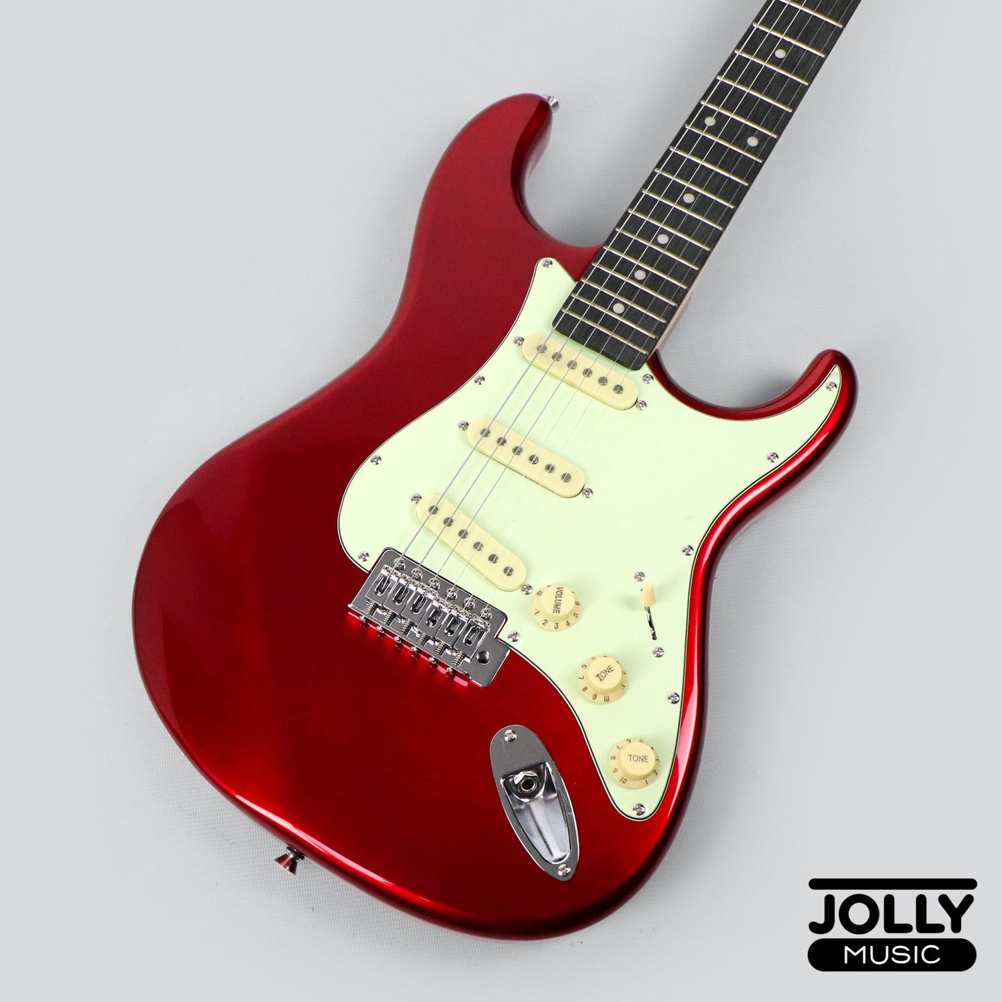 Tagima TG-500 S-Style Woodstock Series - Candy Apple