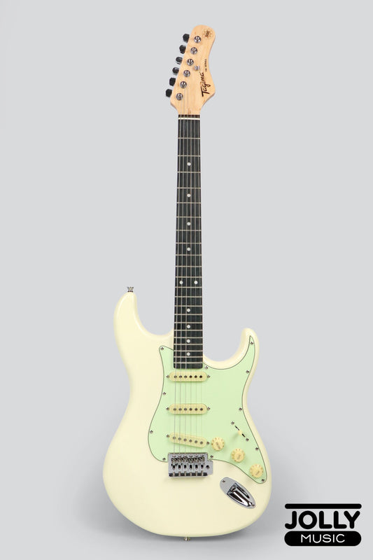 Tagima TG-500 S-Style Woodstock Series - Olympic White