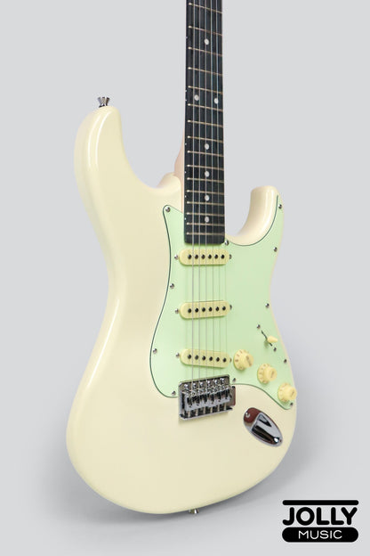 Tagima TG-500 S-Style Woodstock Series - Olympic White