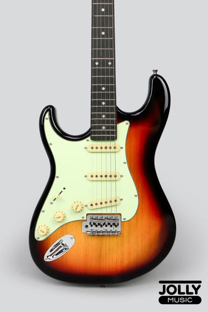 Tagima TG-500 S-Style Woodstock Series LEFT HAND - Sunburst