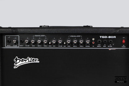 Deviser TG-80 Electric Guitar 80-watts Stage Amplifier with FX Loop, Reverb and Extension Speaker