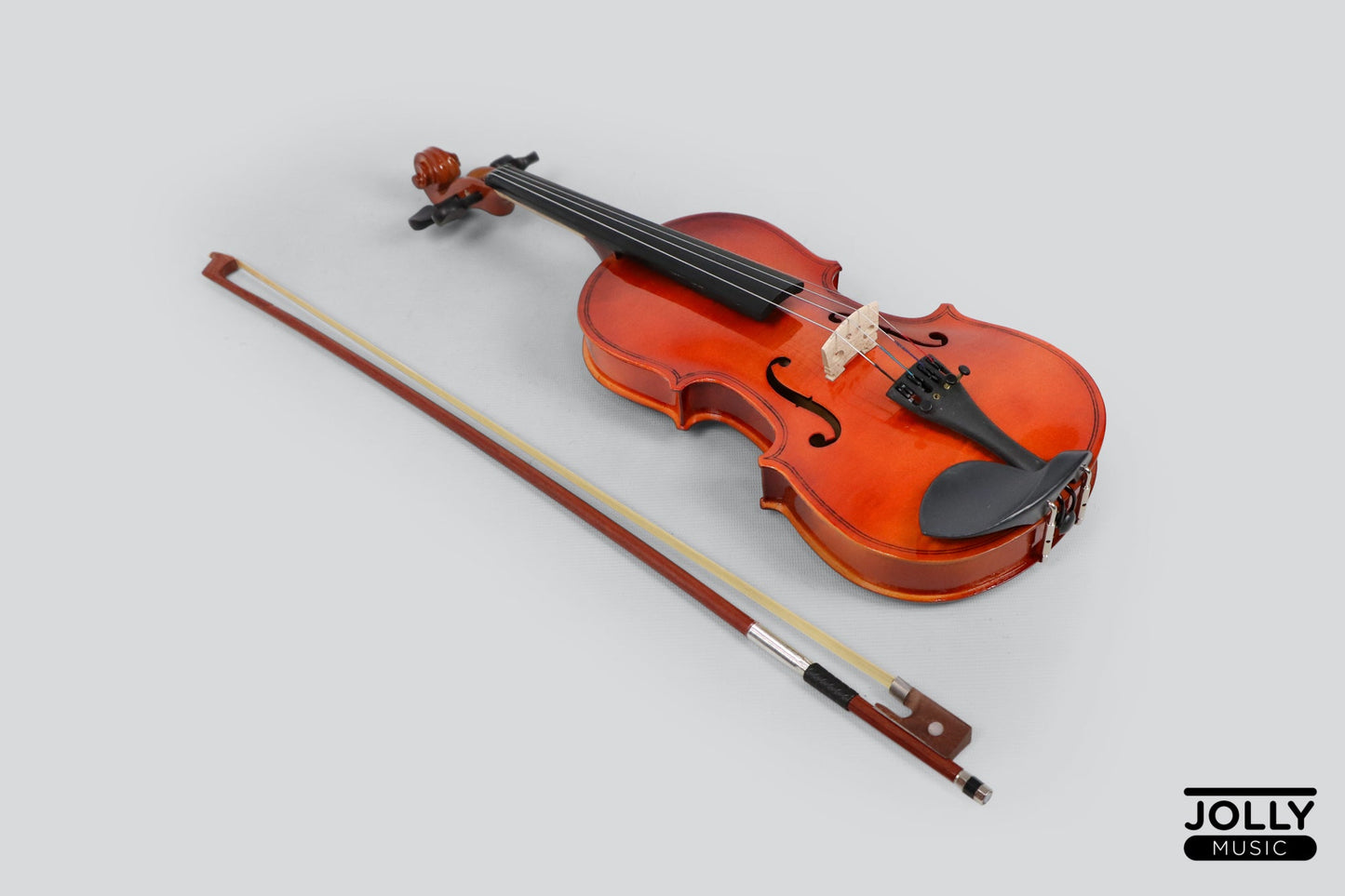 Deviser V10 Violin with case, bow and rosin (Natural) 1/4 Size