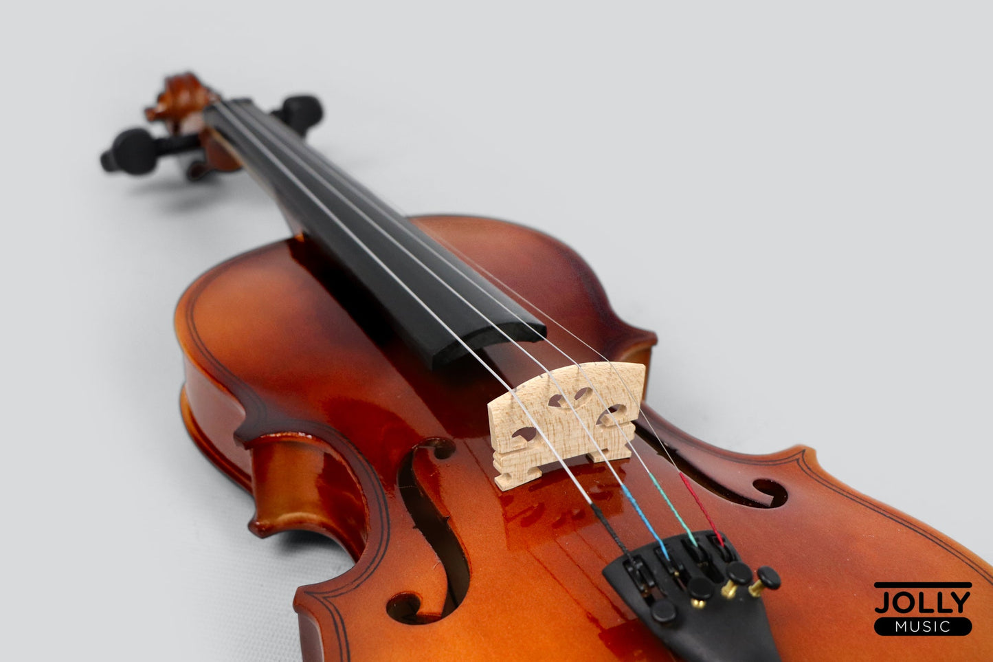 Deviser V10 Violin with case, bow and rosin (Natural) 1/4 Size