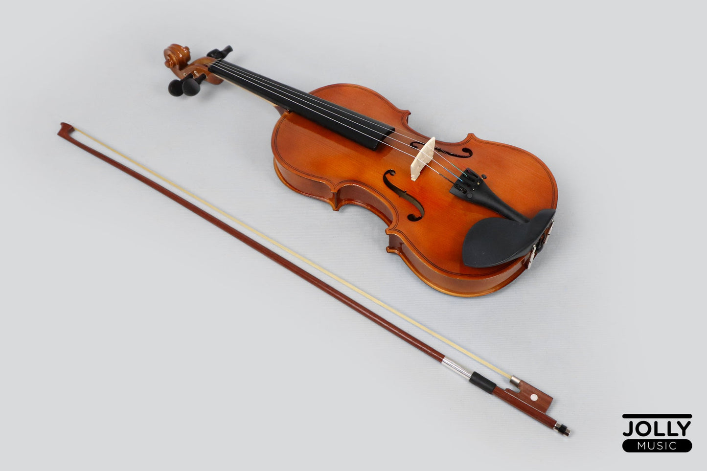 Deviser V10 Violin with case, bow and rosin (Natural) 1/4 Size