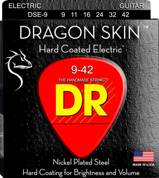 DR Dragon Skin Coated Electric Guitar Strings - GuitarPusher