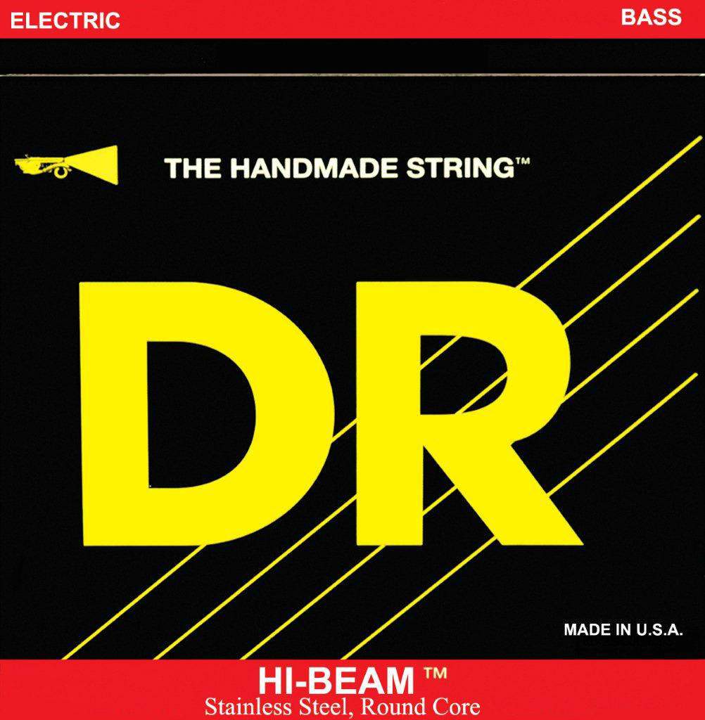 DR Hi-Beams Hand Made 5-String Bass Guitar Strings - GuitarPusher