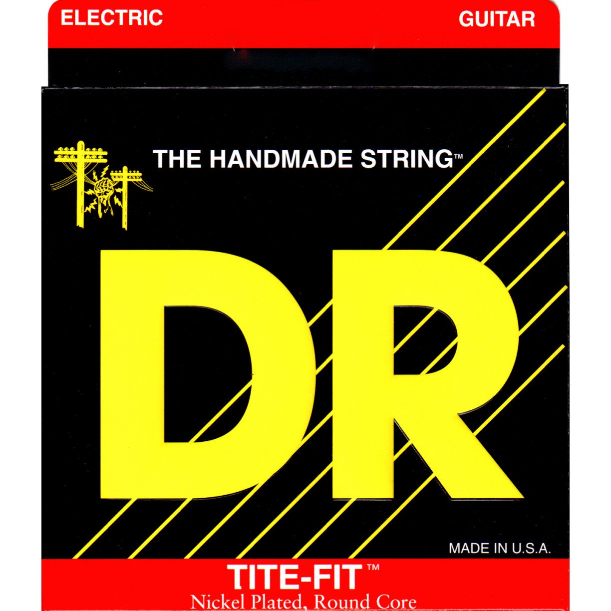 DR Tite-Fit Nickel Electric Guitar Strings Custom Gauge - GuitarPusher