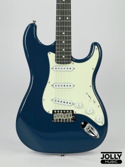 JCraft Vintage Series S-3V S-Style Electric Guitar - Sapphire Blue