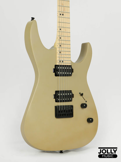 JCraft Bushido X Series BX6-1 Super S-Style Electric Guitar - Satin Sandstorm