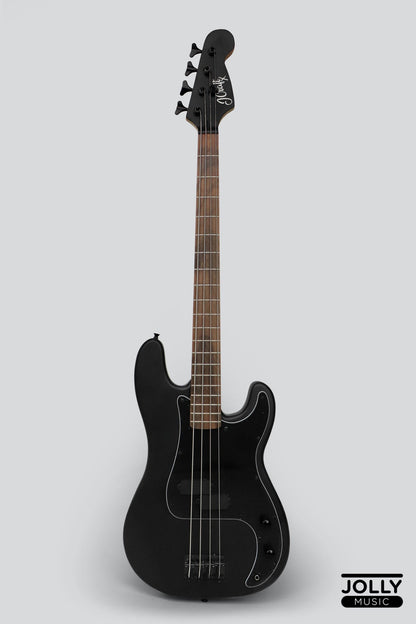 JCraft PBX-1 4-String Electric Bass Guitar with Gigbag - Shadow