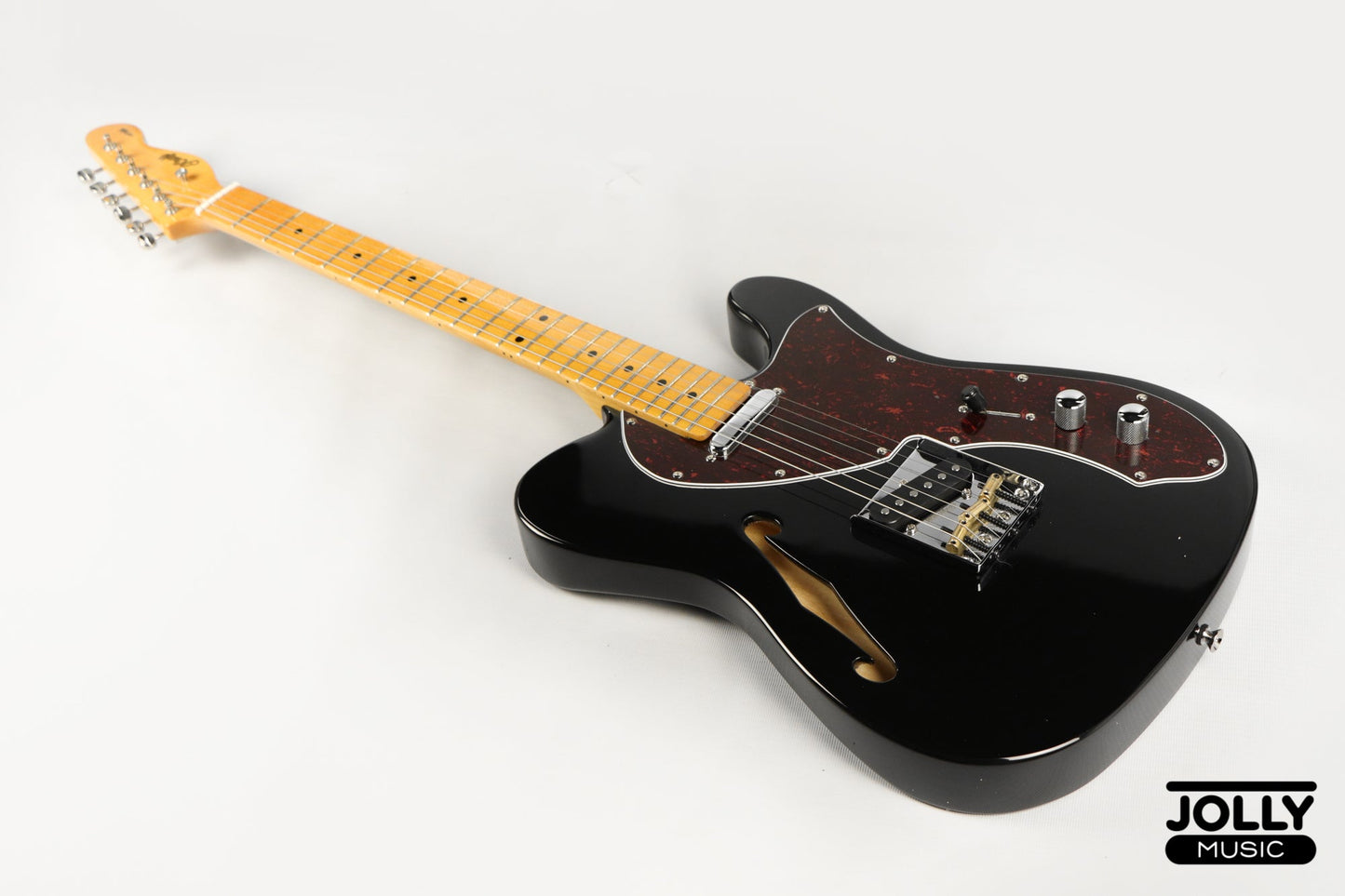 JCraft Vintage Series T-3V SH Semi-Hollow T-Style - Black