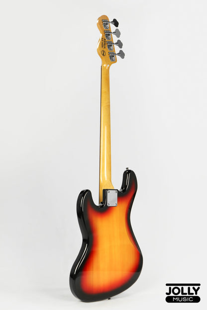 JCraft JB-3V J-Offset 4-String Bass Guitar - Sunburst