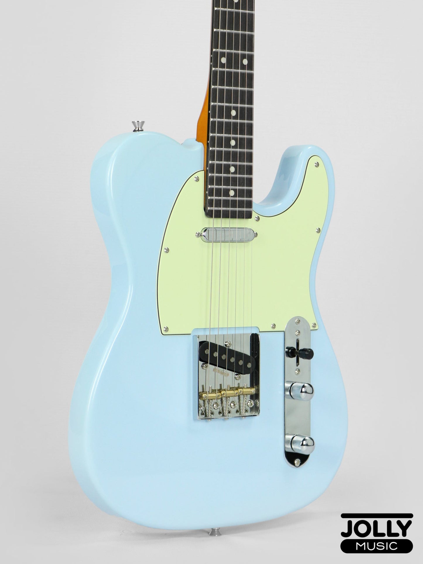 JCraft Vintage Series T-3V T-Style Electric Guitar - Sonic Blue