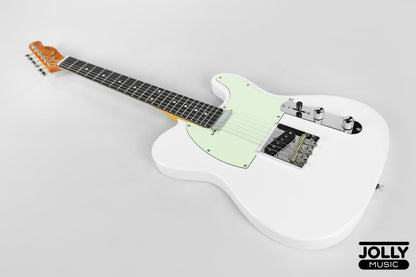 JCraft Vintage Series T-3V T-Style Electric Guitar - Olympic White