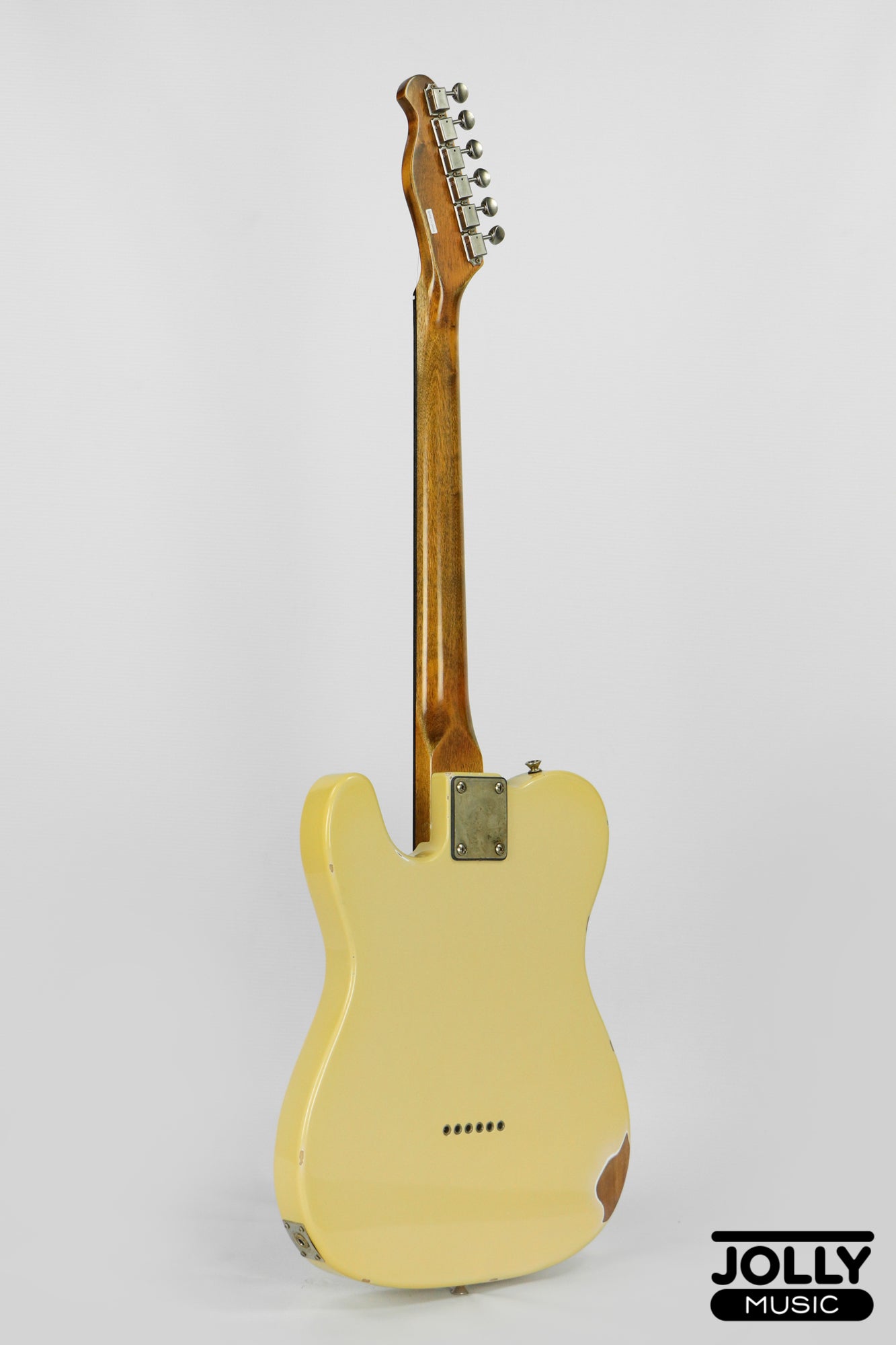 JCraft Vintage Series T-3VC Relic T-Style Electric Guitar - Ash Blonde