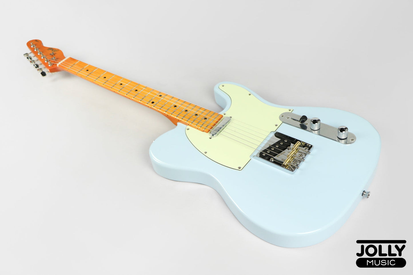 JCraft Vintage Series T-3VM 2023 Maple Fingerboard T-Style - Sonic Blue