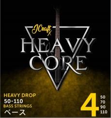 JCraft X Heavy Core 4-String Electric Bass Guitar String 50-110