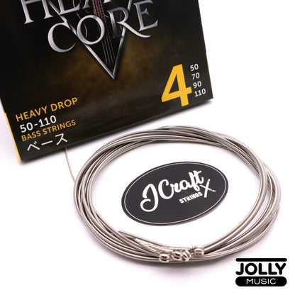 JCraft X Heavy Core 4-String Electric Bass Guitar String 50-110