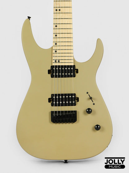 JCraft X Series Bushido BX7-1T 7-String Super S-Style Electric Guitar - Satin Sandstorm