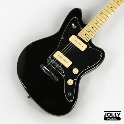 JCraft JZ-1 Offset Electric Guitar - Black