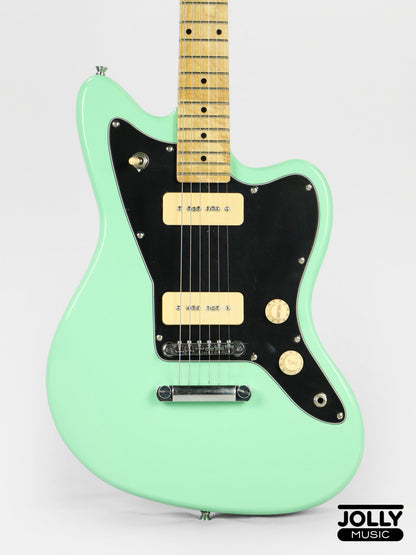 JCraft JZ-1 Offset Electric Guitar - Surf Green