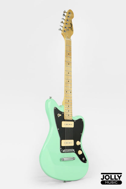 JCraft JZ-1 Offset Electric Guitar - Surf Green