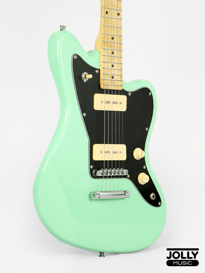 JCraft JZ-1 Offset Electric Guitar - Surf Green