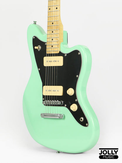 JCraft JZ-1 Offset Electric Guitar - Surf Green