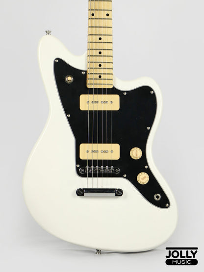 JCraft JZ-1 Offset Electric Guitar - White