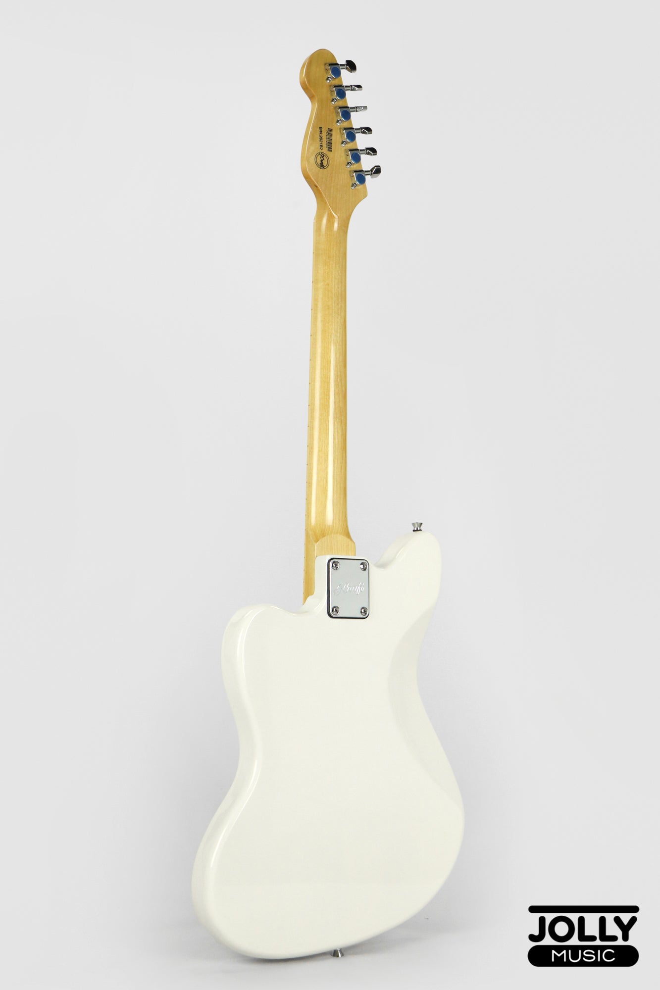 JCraft JZ-1 Offset Electric Guitar - White