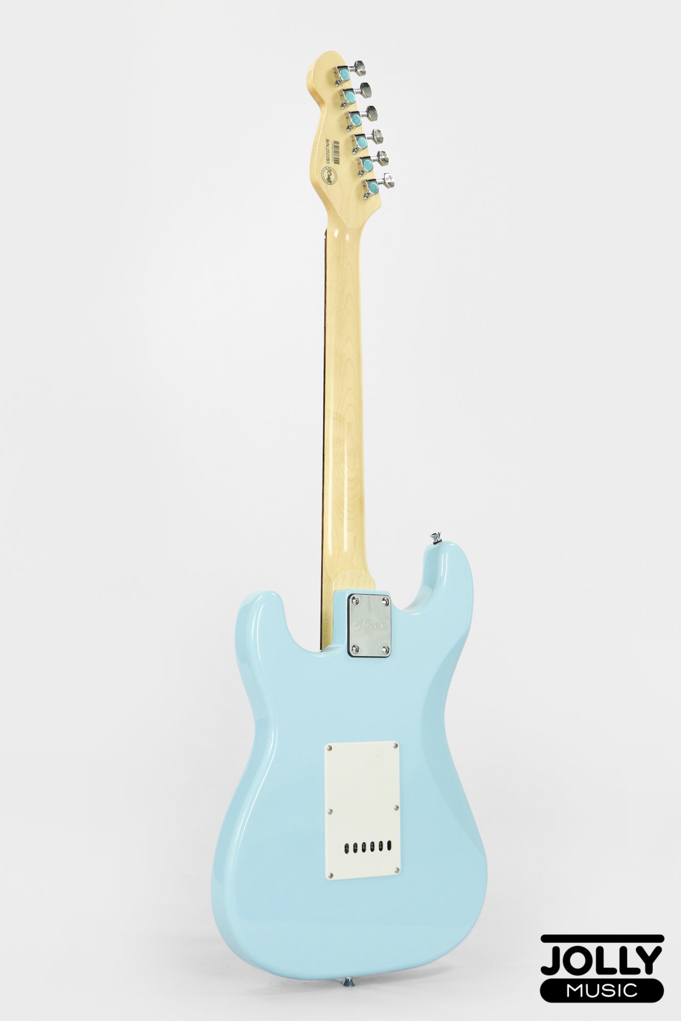 JCraft S-2 S-Style Electric Guitar - RW / Light Blue