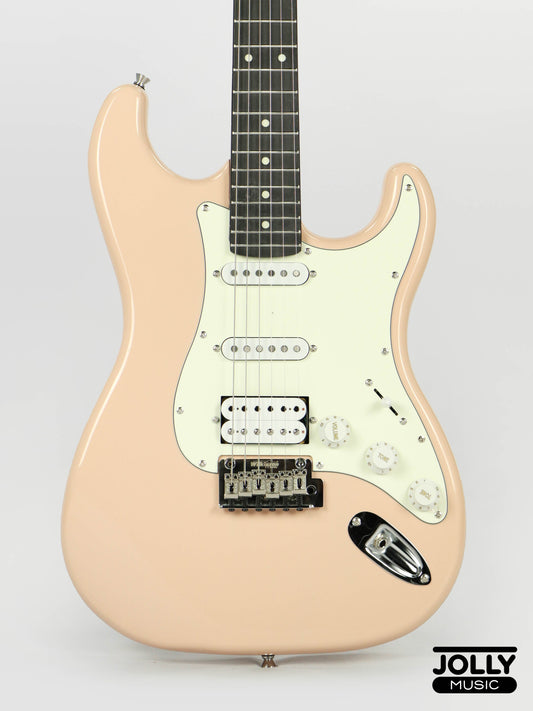 JCraft S-3H Special 2023 HSS S-Style Electric Guitar Roasted Maple - Shell Pink