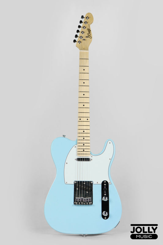 JCraft T-1 T-Style Electric Guitar with Gigbag - Light Blue